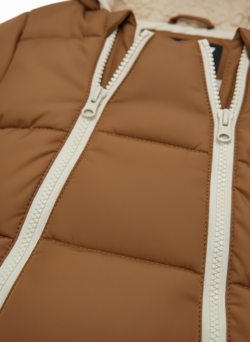 Combinezon DKNY gros pentru iarnă maro unisex