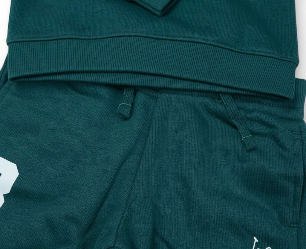 Set Trening Băieți U.S. Polo Assn. – Verde
