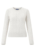 Pulover Copii Polo Ralph Lauren – Gri, Model Cable Knit