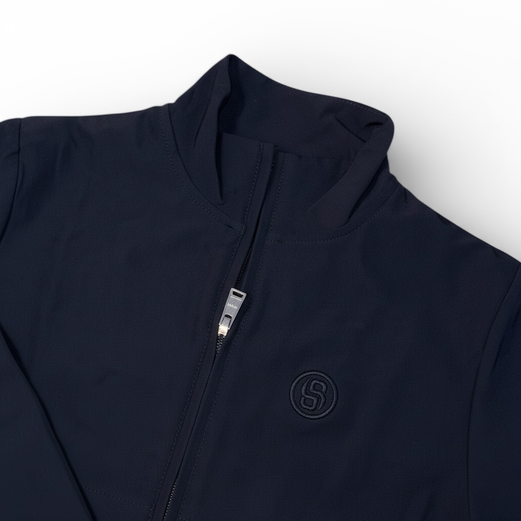 Jachetă Bomber Hugo Boss Copii, Negru Mat