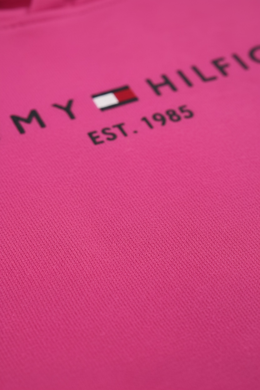Hanorac Tommy Hilfiger Kids – Roz Fucsia Vibrant