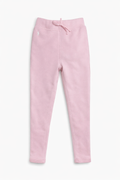 Pantaloni Trening Fete Polo Ralph Lauren – Roz Pastel, Logo Brodat Alb