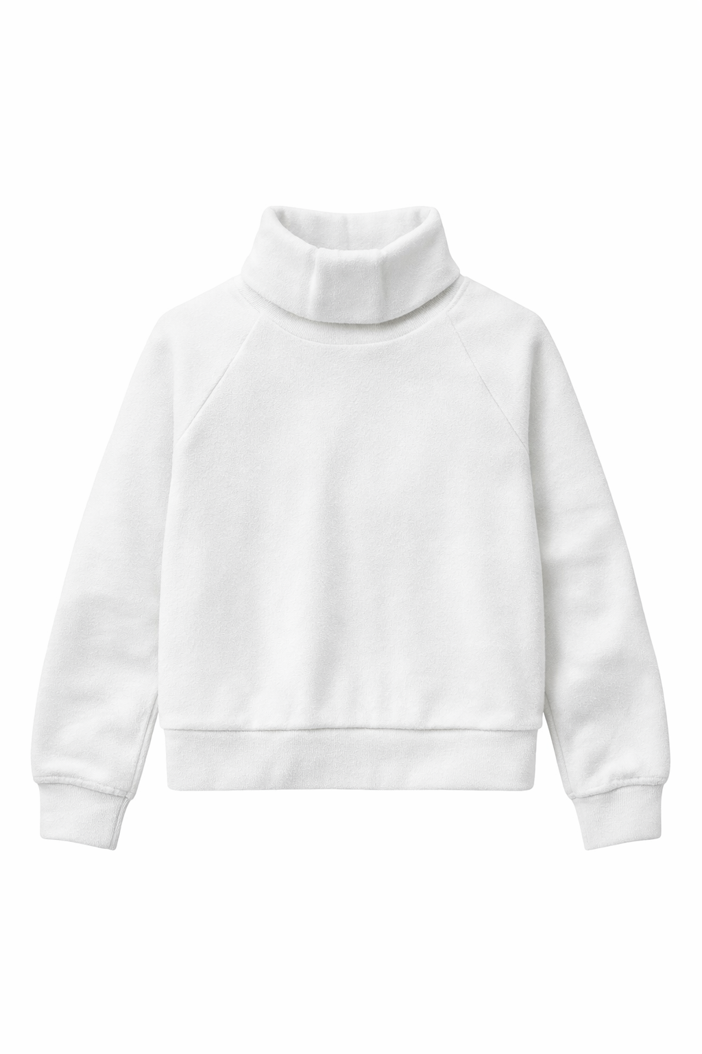 Set 2 Bluze Fleece Gap – Guler Înalt, Vișiniu și Alb