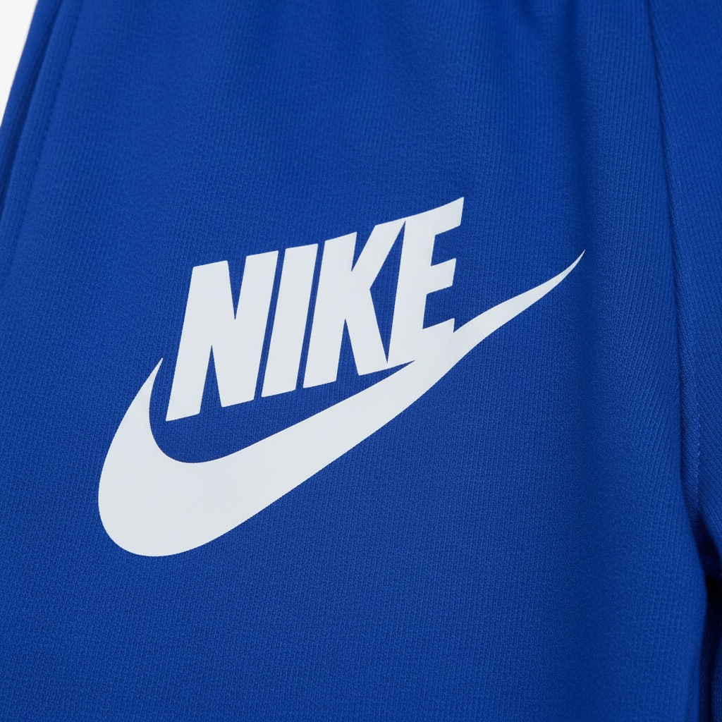 Pantaloni Trening Băieți Nike Sportswear – Albastru Royal, Logo Supradimensionat