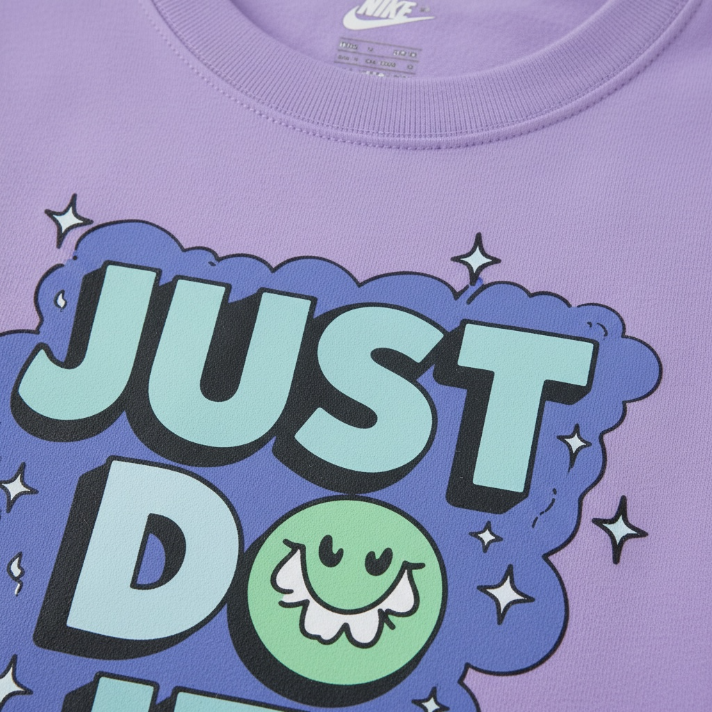 Tricou Copii Nike "Just Do It" – Mov Vibrant