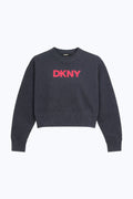 Bluză Trening DKNY Copii – Logo Contrastant