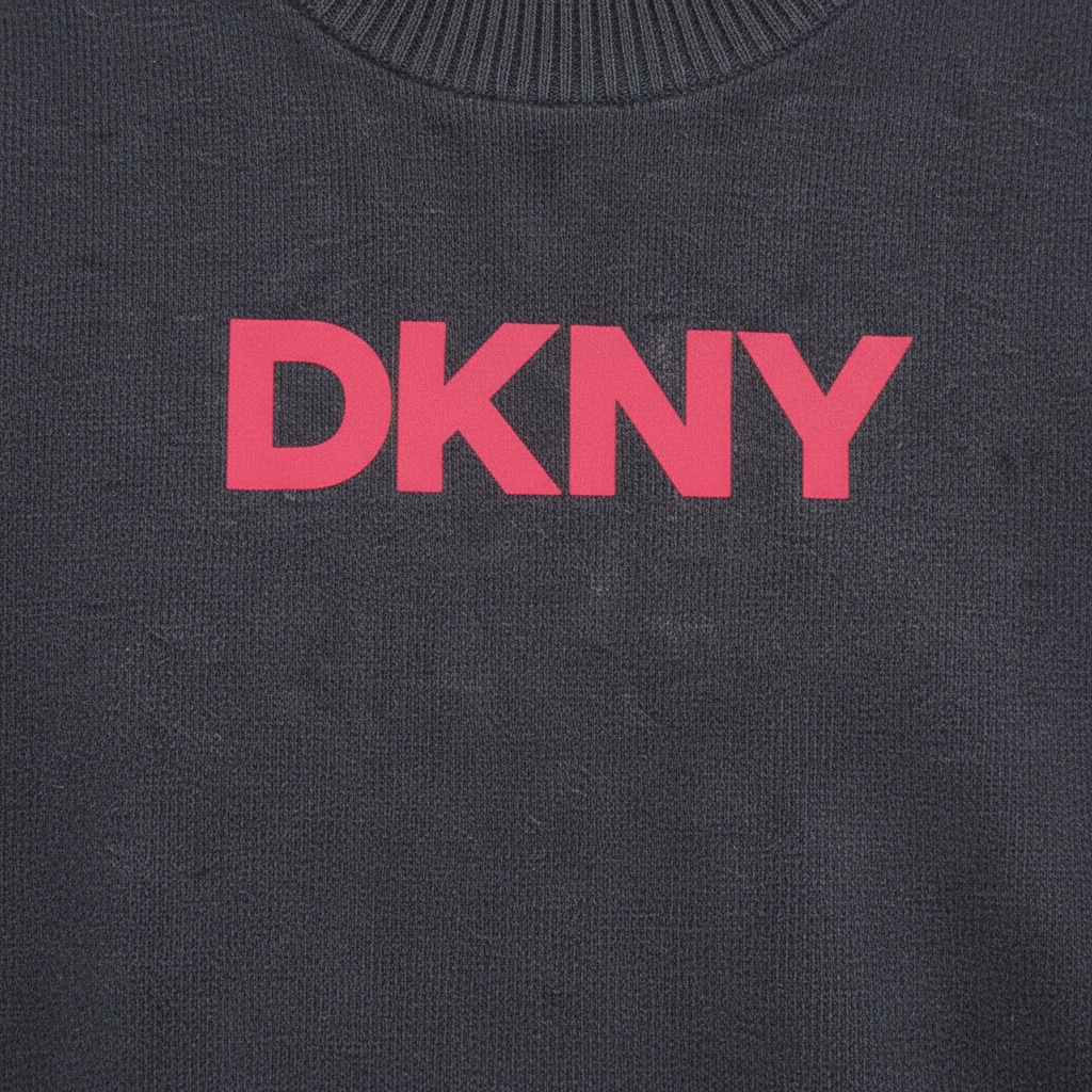 Bluză Trening DKNY Copii – Logo Contrastant