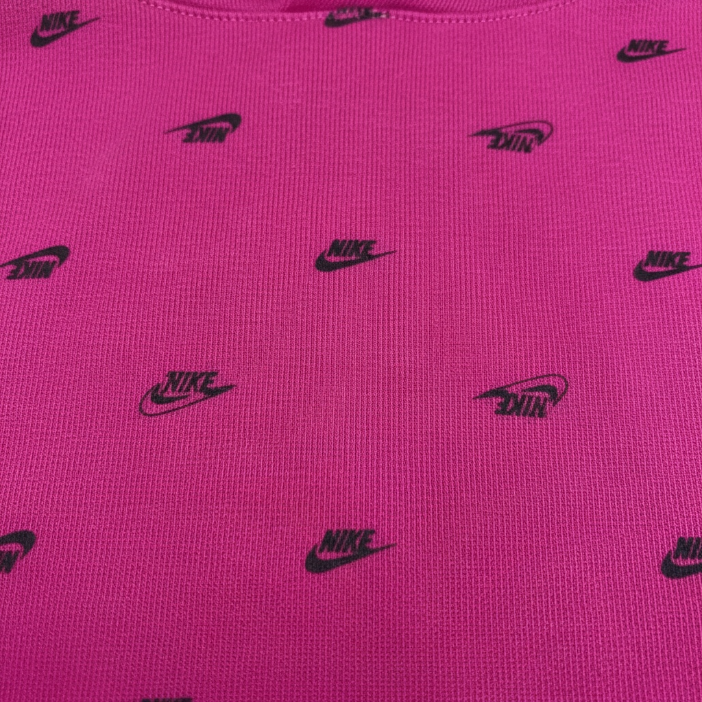 Hanorac Fete Nike Sportswear Club – Fucsia, Logo All-Over