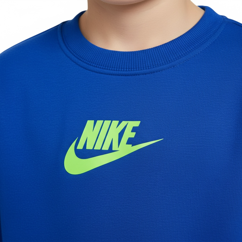Set Trening Copii Nike Sportswear – Albastru Royal, Logo Grafic