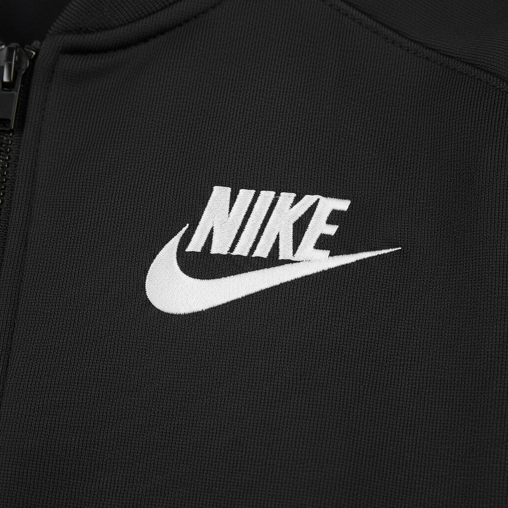 Set Trening Nike Kids Sportswear, Negru – Design Iconic cu Bandă Logo