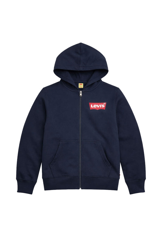 Hanorac cu Fermoar Levi's Kids, Bleumarin – Design Clasic cu Logo