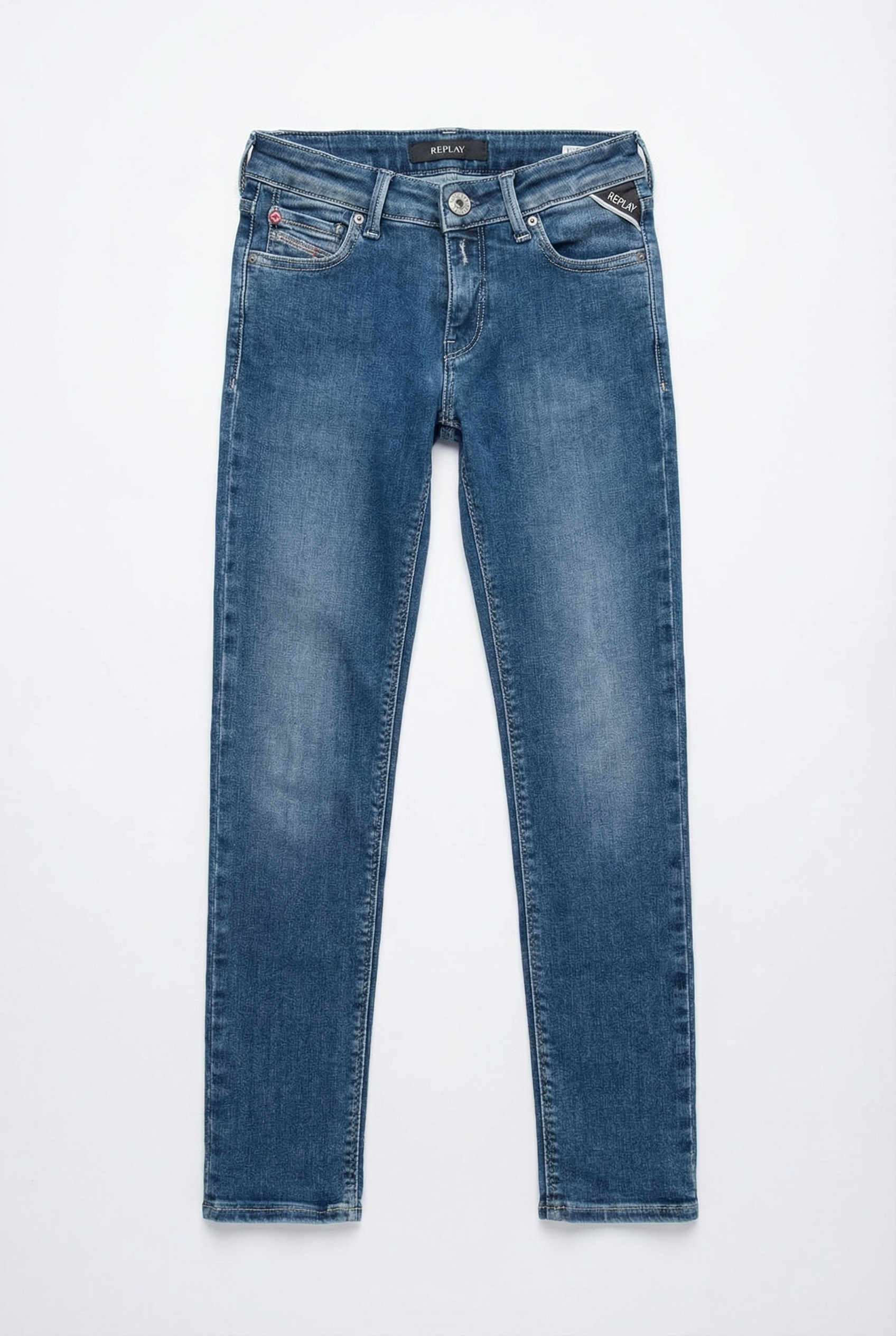 Blugi băieți Replay Kids – Dark Wash – Croială Confortabilă
