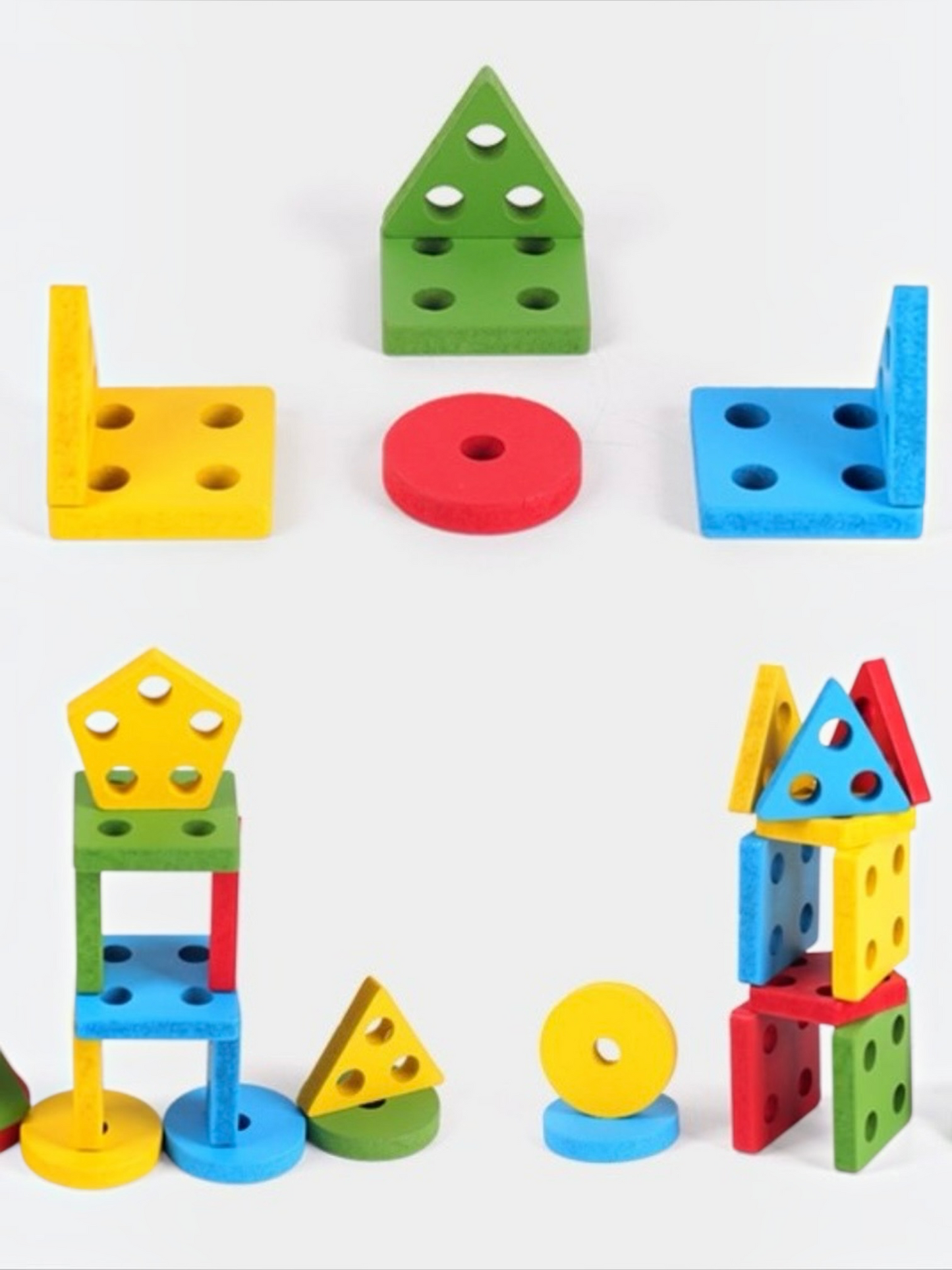 Jucarie Educativa Flippy, Tip Montessori, din Lemn, + 36 Luni