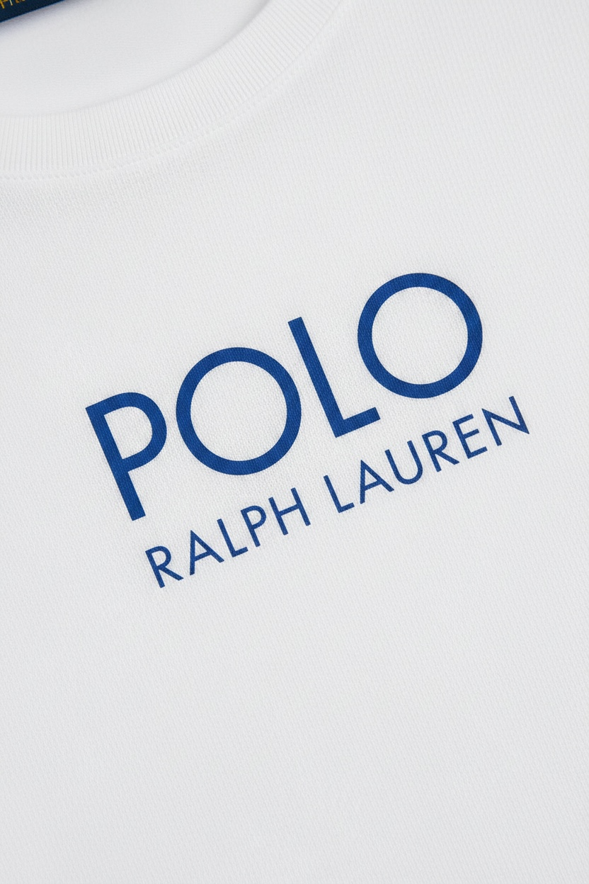 Bluza Polo Ralph Lauren cu logo imprimat central