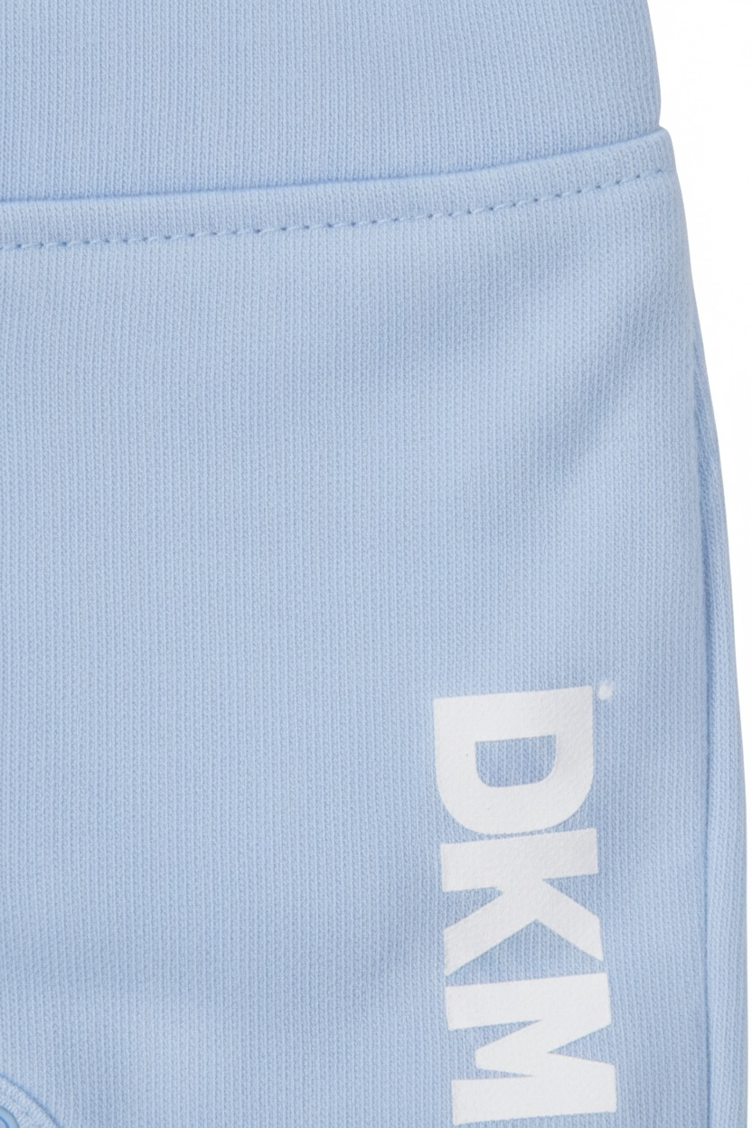 Set bebelusi 4 piese DKNY - salopeta, caciula si botosei