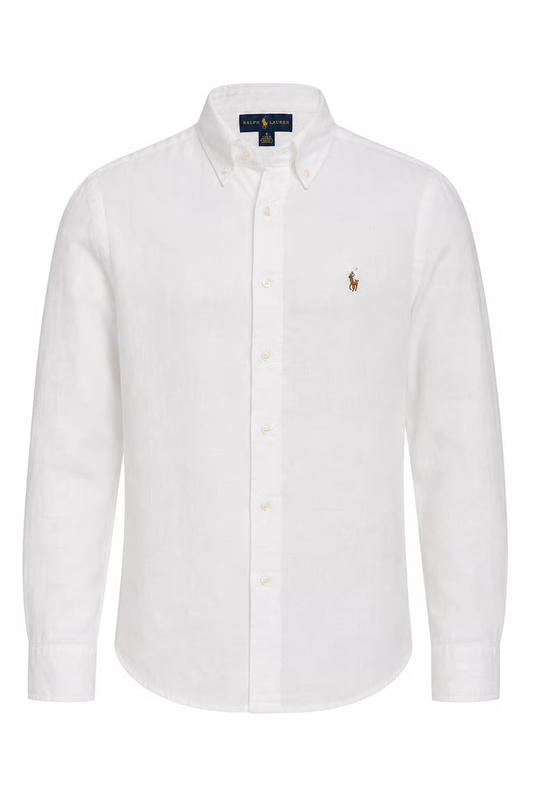 Camasa de vara Polo Ralph Lauren cu logo brodat