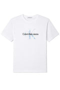 Tricou Fetite Calvin Klein cu logo imprimat