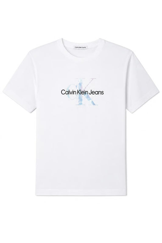 Tricou Fetite Calvin Klein cu logo imprimat