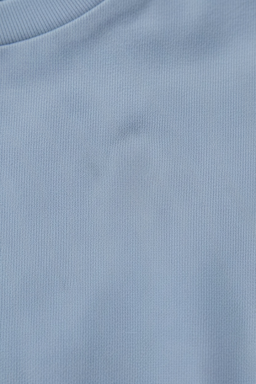 Bluza fetite Polo Ralph Lauren - bleu cu volane si broderie