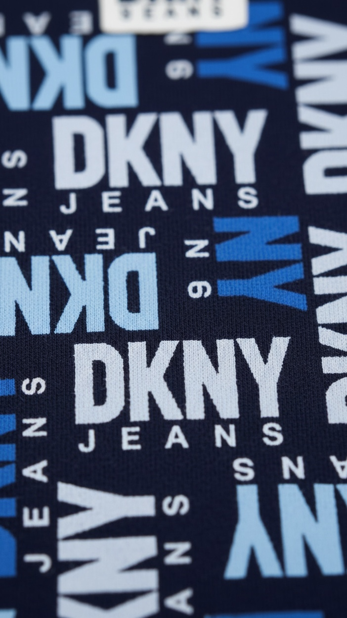 Set 3 body-uri baieti DKNY in 3 nuanțe de albastru