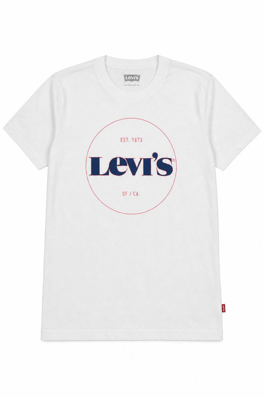 Tricou Levi's alb cu logo