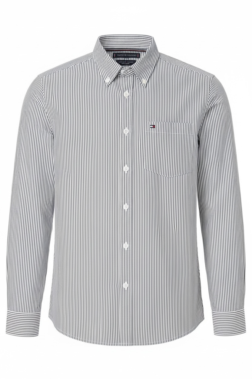 Cămașa baieti casual Tommy Hilfiger in dungi