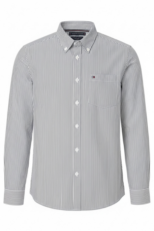 Cămașa baieti casual Tommy Hilfiger in dungi