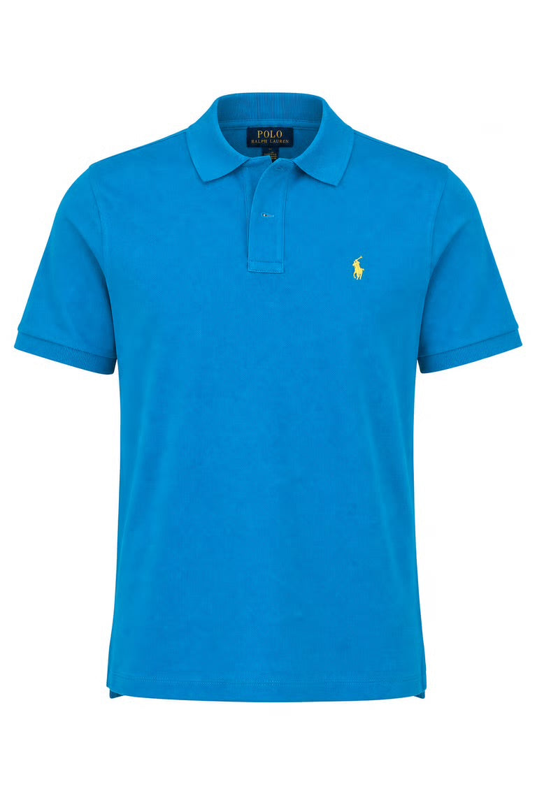 Tricou Polo Ralph Lauren cu logo brodat - albastru Royal