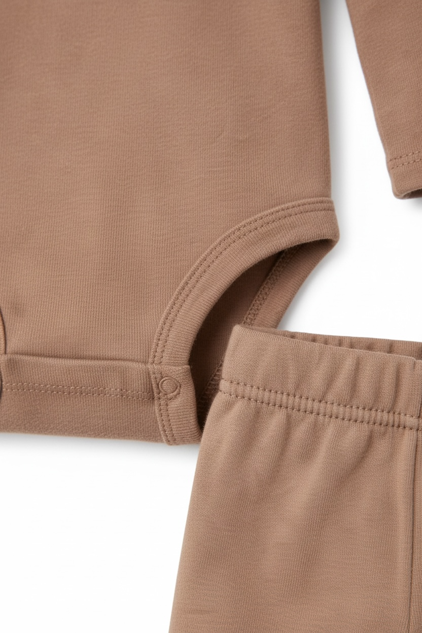 Set Nike bebeluși 3 piese, Bluza, Body bej și Pantaloni sport