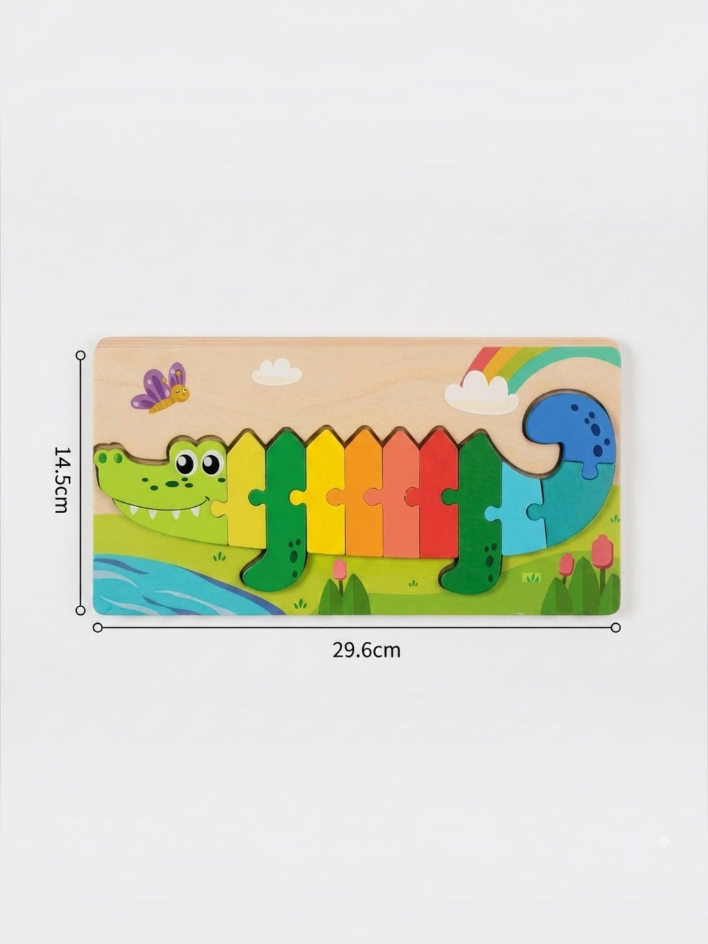 Puzzle din Lemn| Joc Educațional de Potrivire