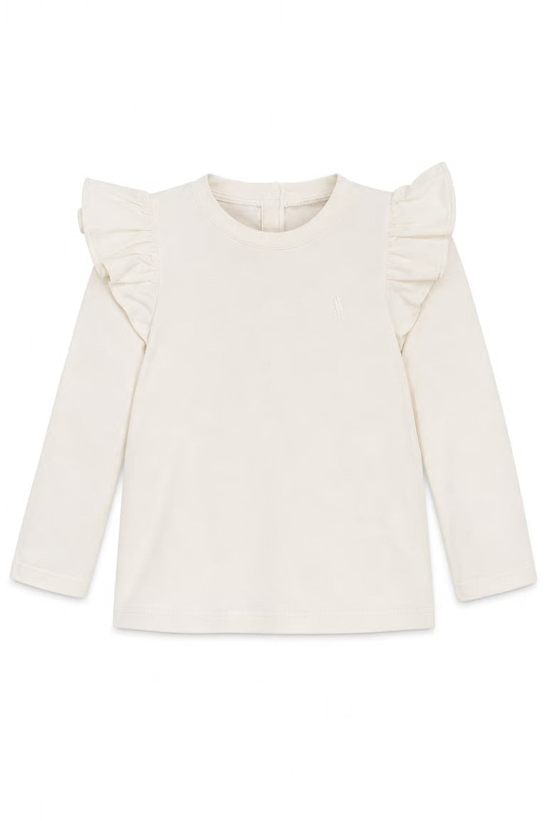 Bluza cu volanase Polo Ralph Lauren