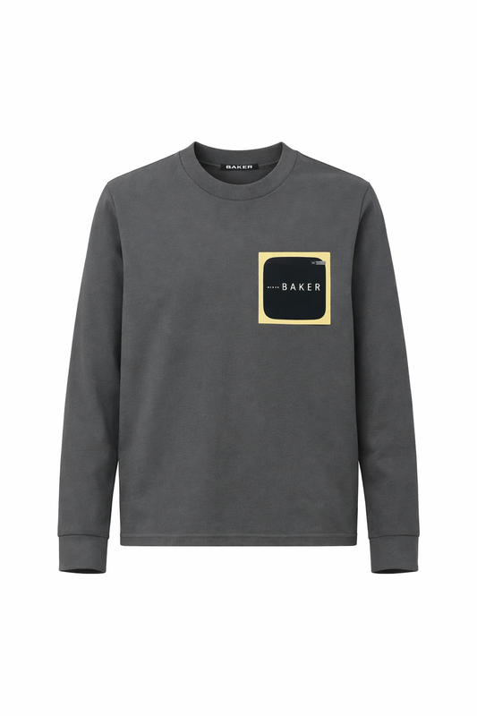 Bluza Ted Baker - gri cu buzunar si fermoar, detalii galbene