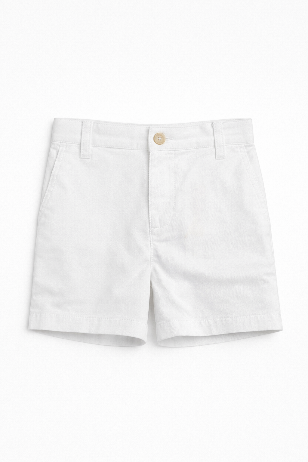 Pantaloni scurti Polo Ralph Lauren albi - logo brodat