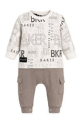 Salopeta Ted Baker cu buzunare laterale - bej