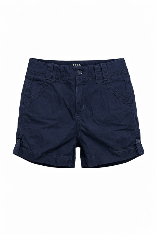 Pantaloni scurți casual copii Tommy Hilfiger, Bleumarin