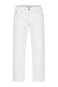 Blugi Tommy Hilfiger croiala dreapta - albi