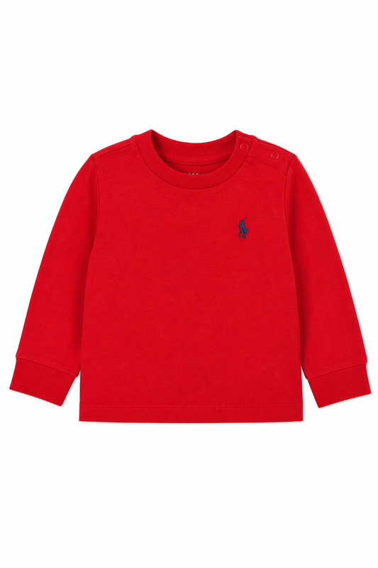 Bluză Polo Ralph Lauren rosie cu logo brodat