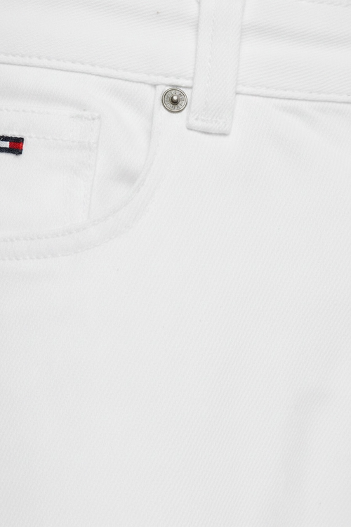 Blugi Tommy Hilfiger croiala dreapta - albi