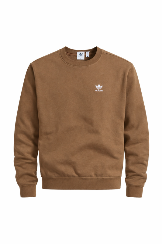 Pulover Adidas crem - logo brodat