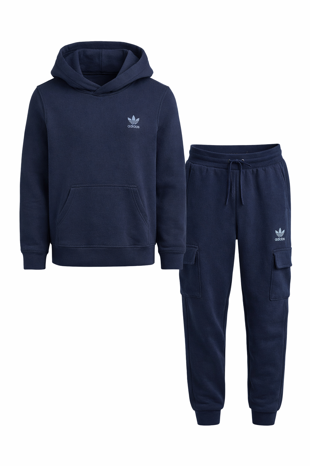 Trening Adidas sport bleumarin cu buzunare laterale