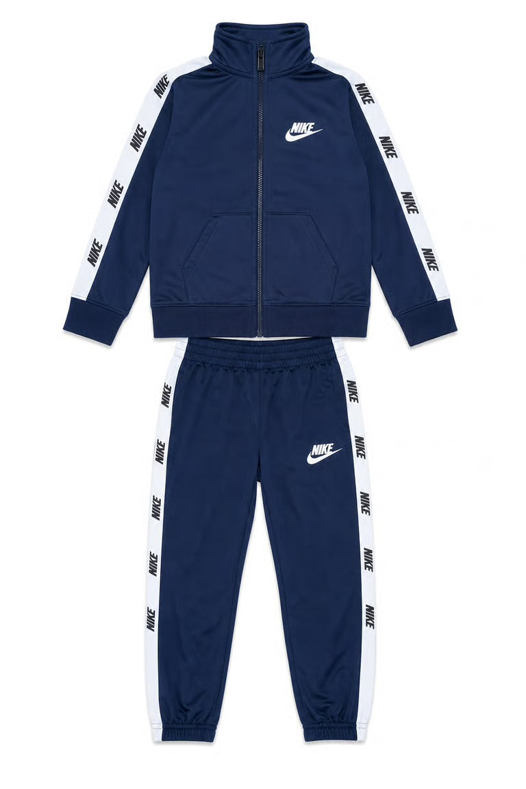Trening Nike albastru cu logo lateral