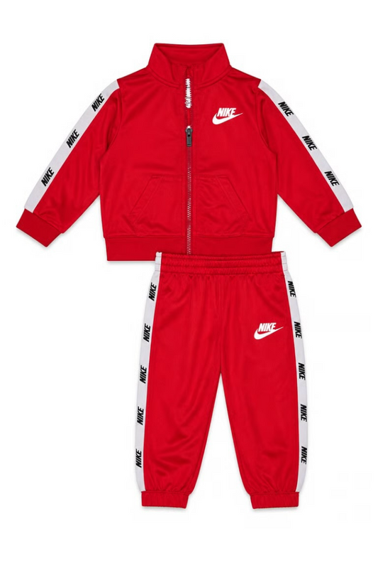 Trening Nike roșu cu logo lateral