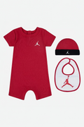 Set Jordan Nou-nascut 3 Piese – Romper, Căciulă și Bavețică