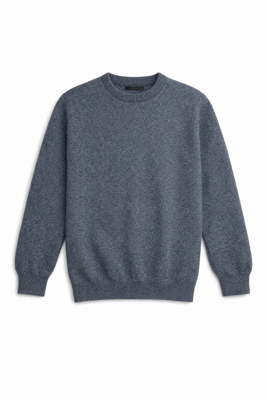 Pulover Tricotat Antony Morato – Gri, Stil Casual Clasic, Textură Fină