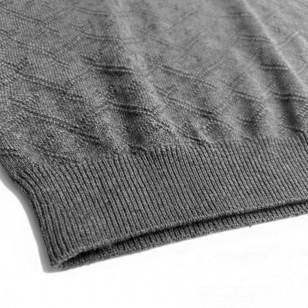 Pulover Tricotat Antony Morato – Gri, Stil Casual Clasic, Textură Fină