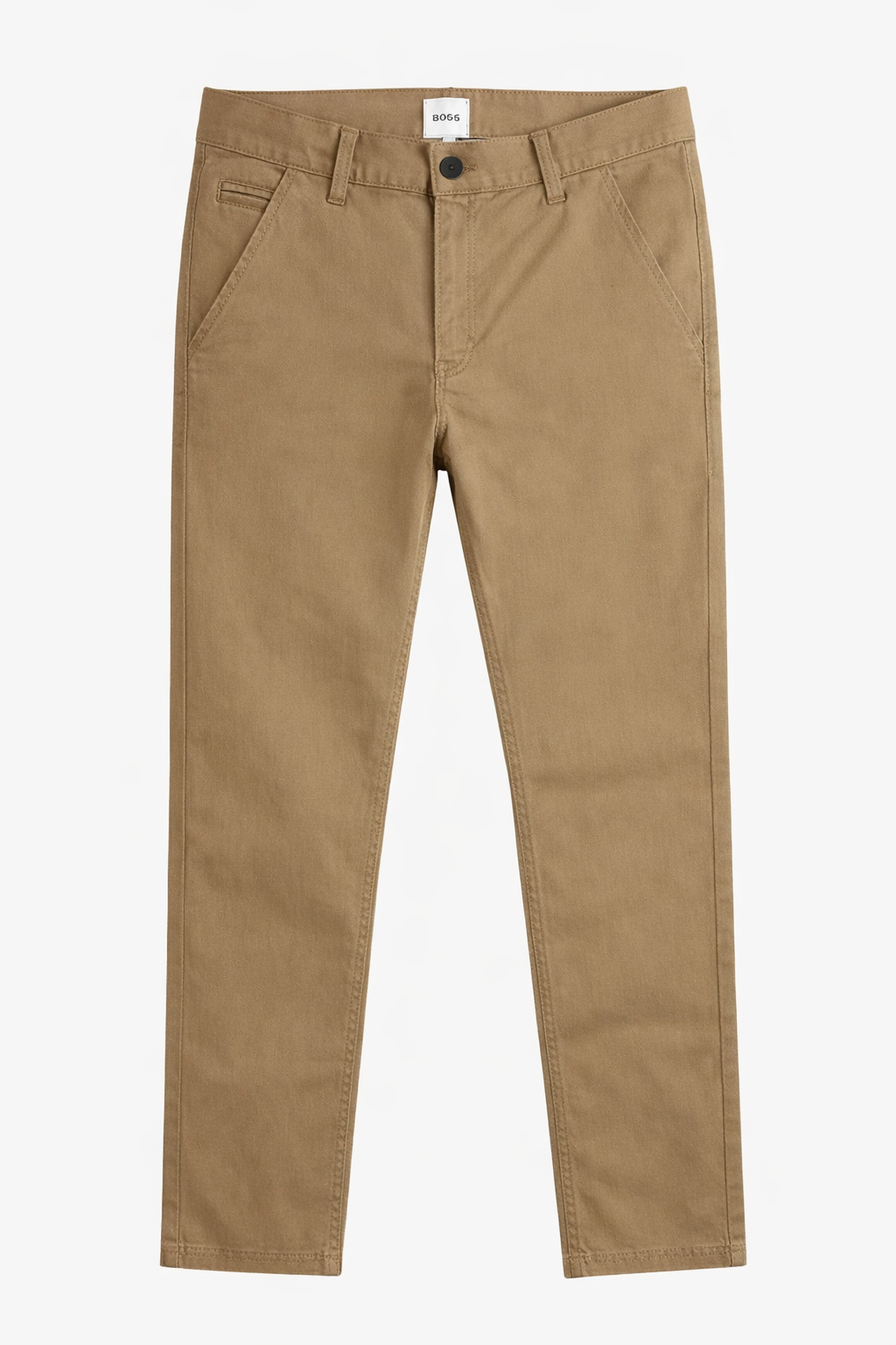 Pantaloni Chino Boss baieti crem - Casual
