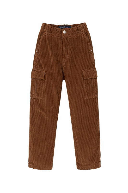 Pantaloni Copii John Richmond tip raiat maro