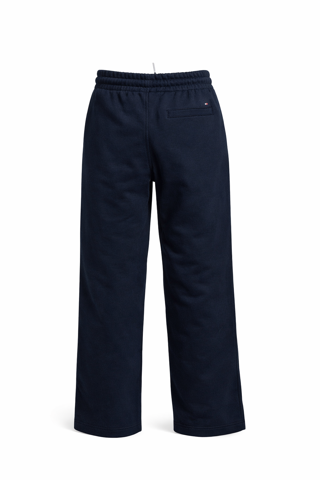 Pantaloni de trening Tommy Hilfiger copii, croială dreaptă, Bleumarin