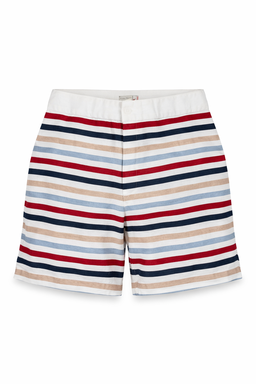 Pantaloni scurti Stella McCartney Kids cu dungi multicolor