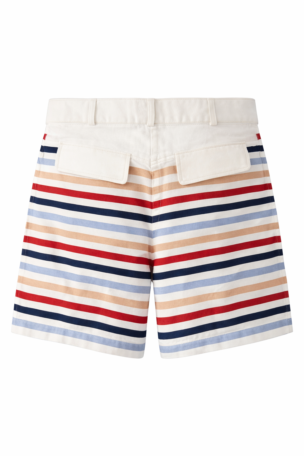 Pantaloni scurti Stella McCartney Kids cu dungi multicolor